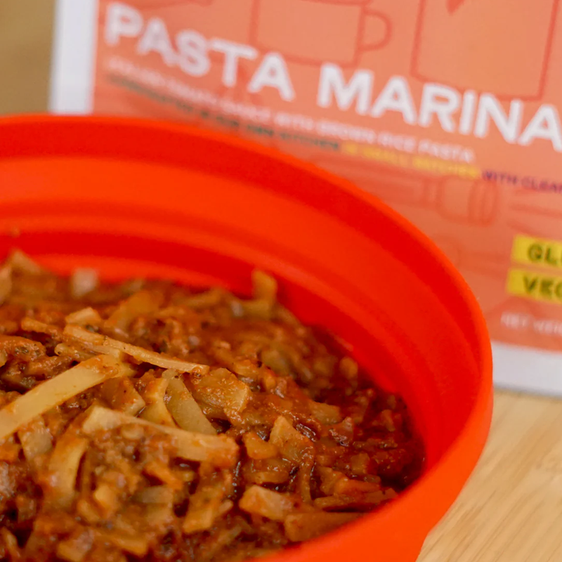 Pasta Marinara (1 Serving), Good To-Go Pasta Marinara in bowl