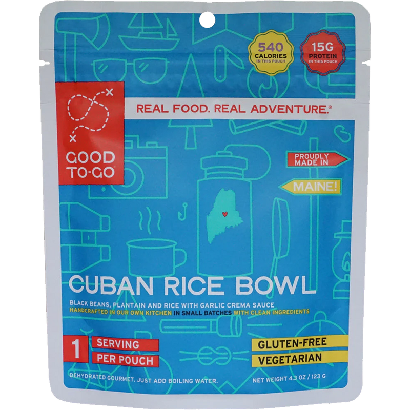 Weekender Variety Pack - Chicken Pho/Breakfast Hash/Cuban Rice Bowl, Good To-Go Cuban Rice Bowl (1 Serving)