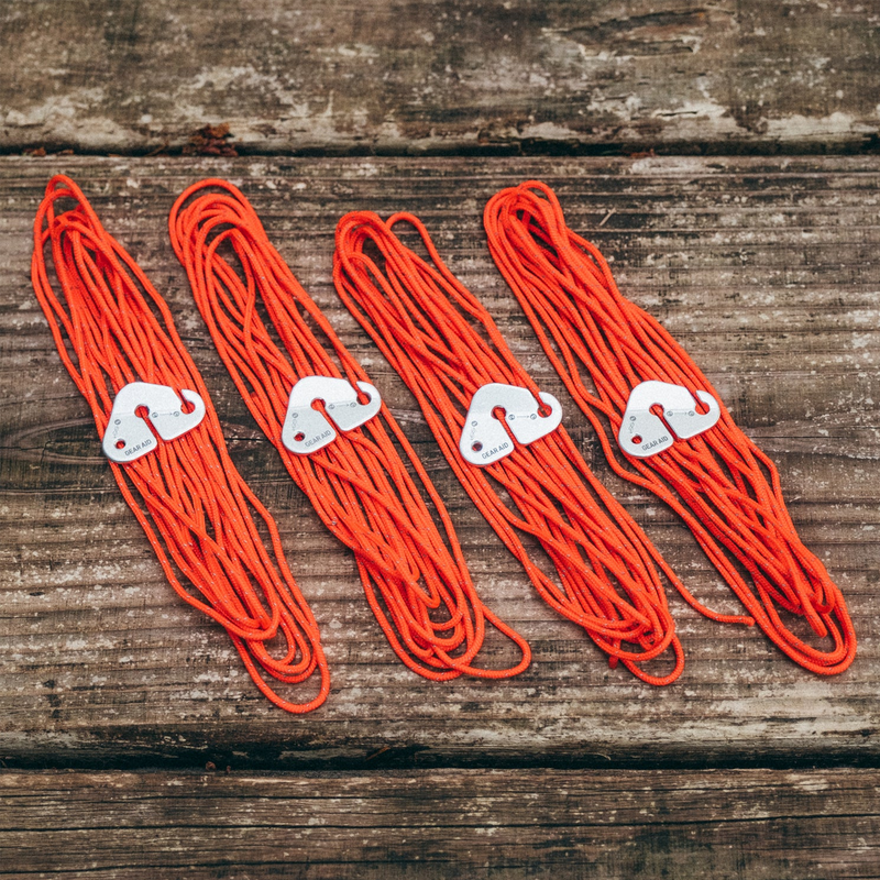 Guyline Kit with Tensioners, Gear Aid Guyline Kit with Tensioners divided