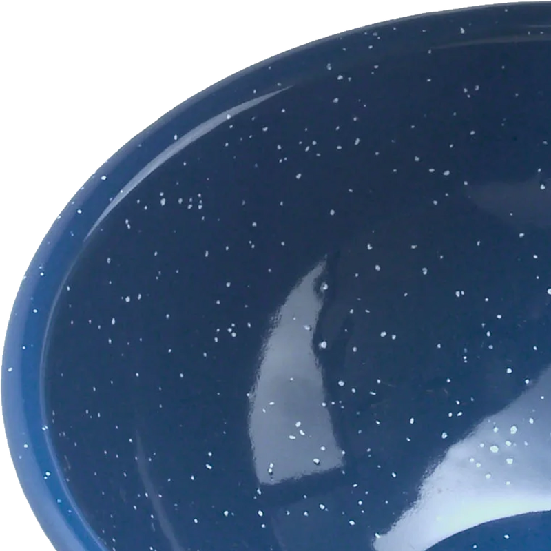 6" Enamelware Mixing Bowl, GSI Outdoors 6" Enamelware Mixing Bowl edge detail