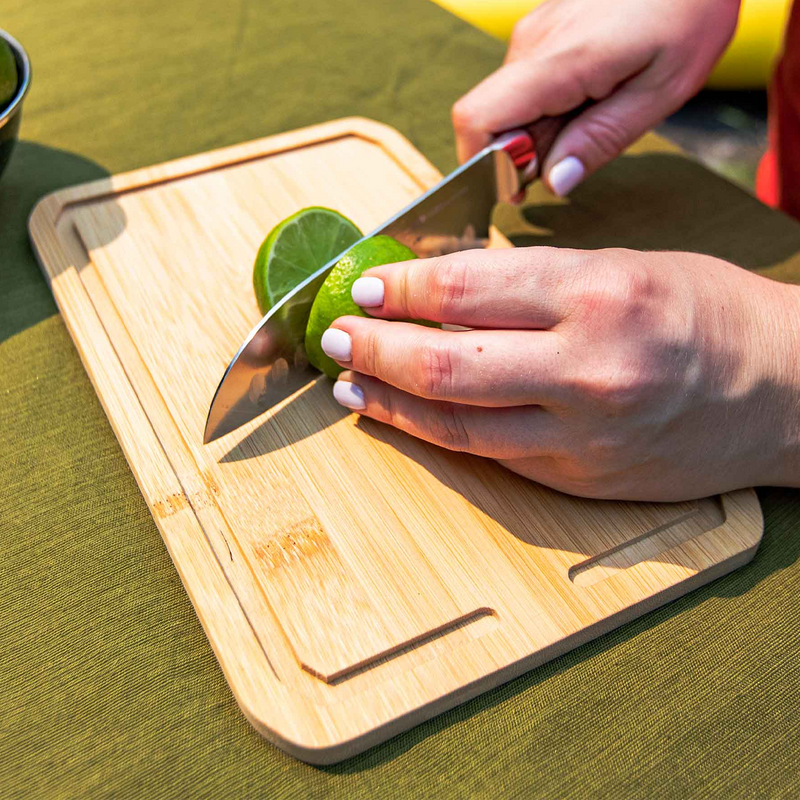 Rakau Cutting Board - Small, GSI Outdoors Rakau Cutting Board - Small cutting limes