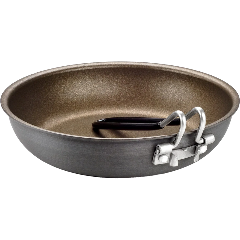 Pinnacle 8" Frypan, GSI Outdoors Pinnacle Frypan handle folded