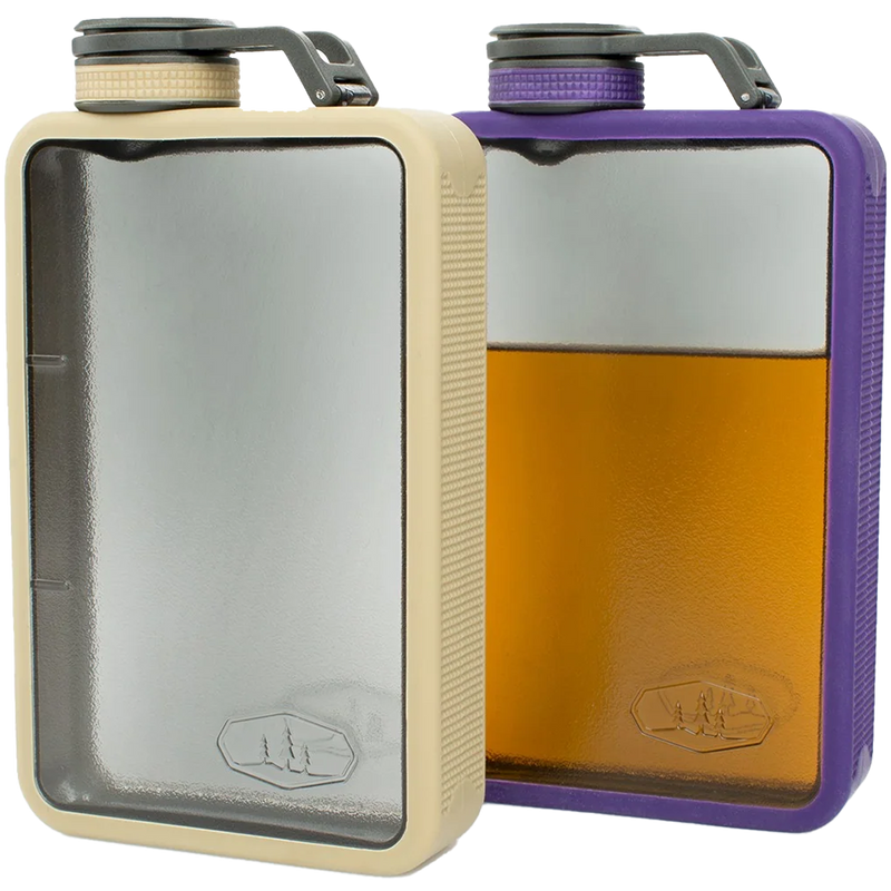 Boulder Flask 6 oz, GSI Outdoors Boulder Flask 6 oz with liquid