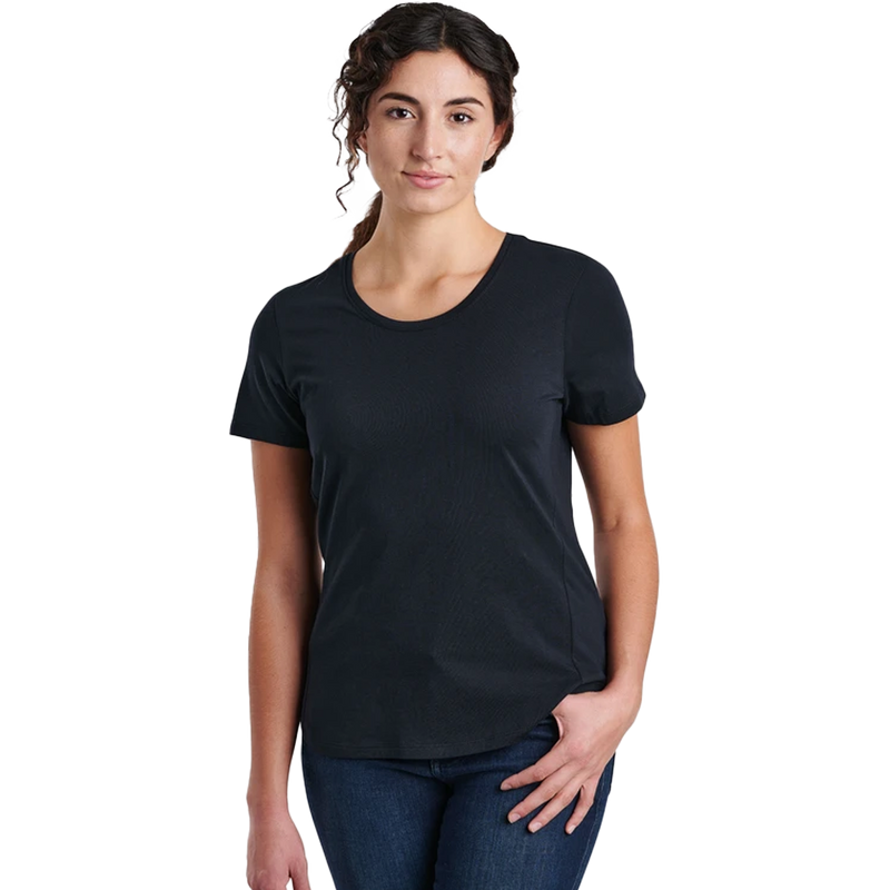 Kuhl Women's Arabella Scoop Short Sleeve in Black