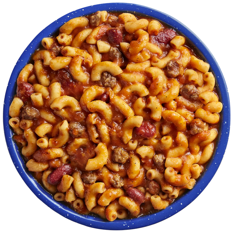 Chili Mac Beef Pro Pak (1 Serving), Mountain House Chili Mac Beef Pro Pak in bowl