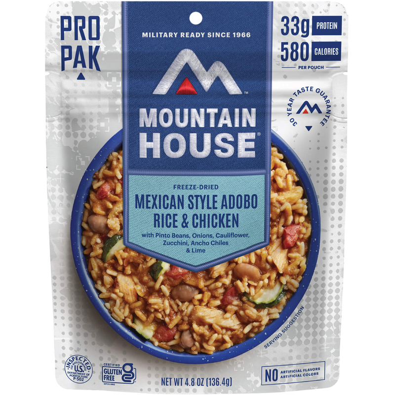 Mexican Style Adobo Rice & Chicken Pro Pak (1 Serving), Featured Image