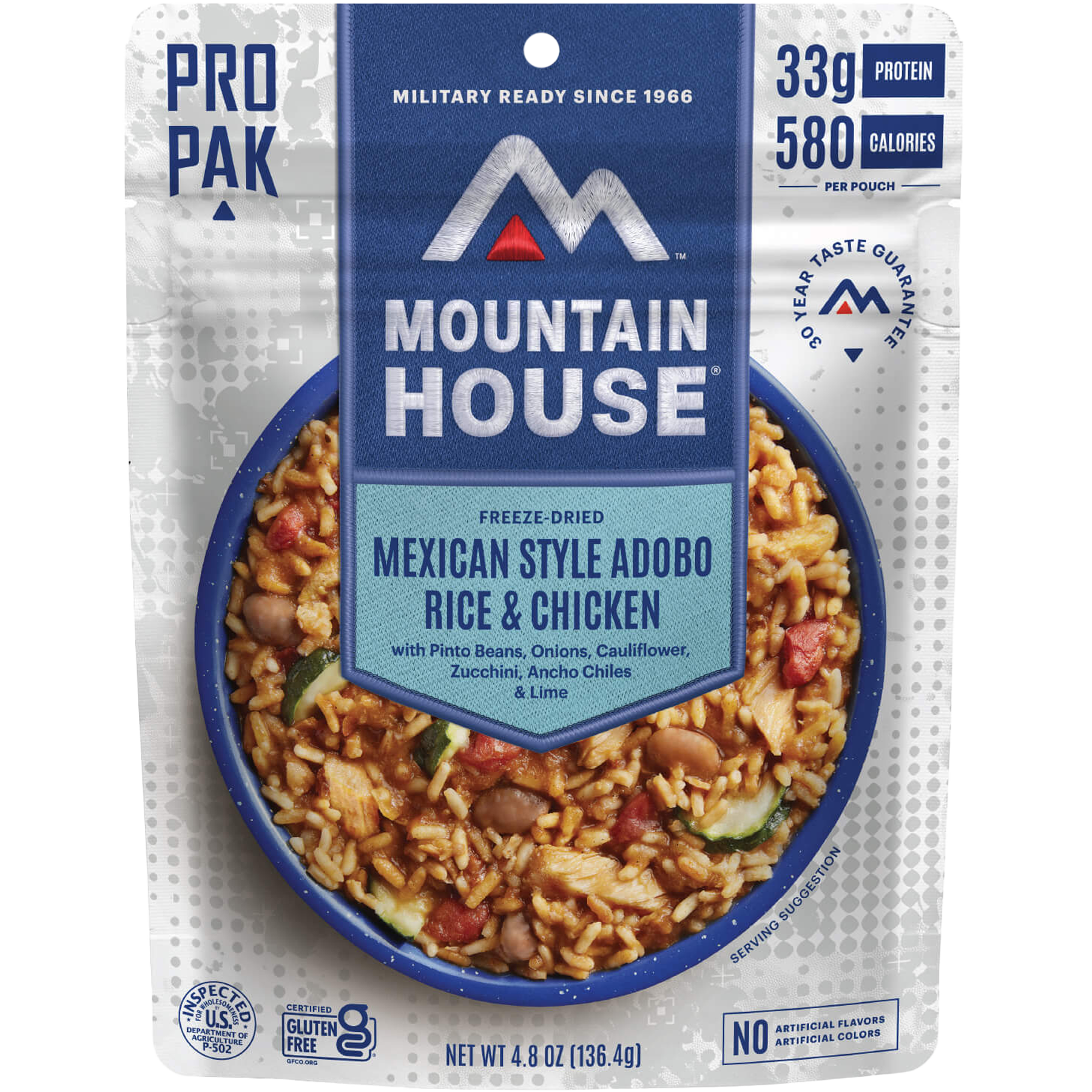 Mexican Style Adobo Rice & Chicken Pro Pak (1 Serving) alternate view