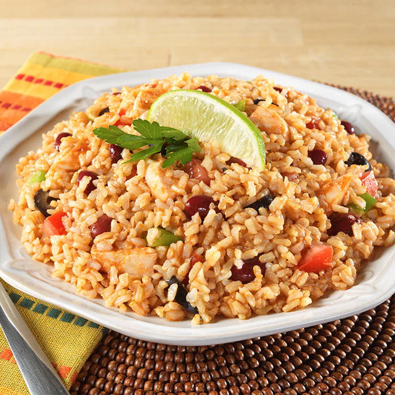 Mexican Style Adobo Rice & Chicken (2 Servings), Mountain House Mexican Style Adobo Rice & Chicken at camp
