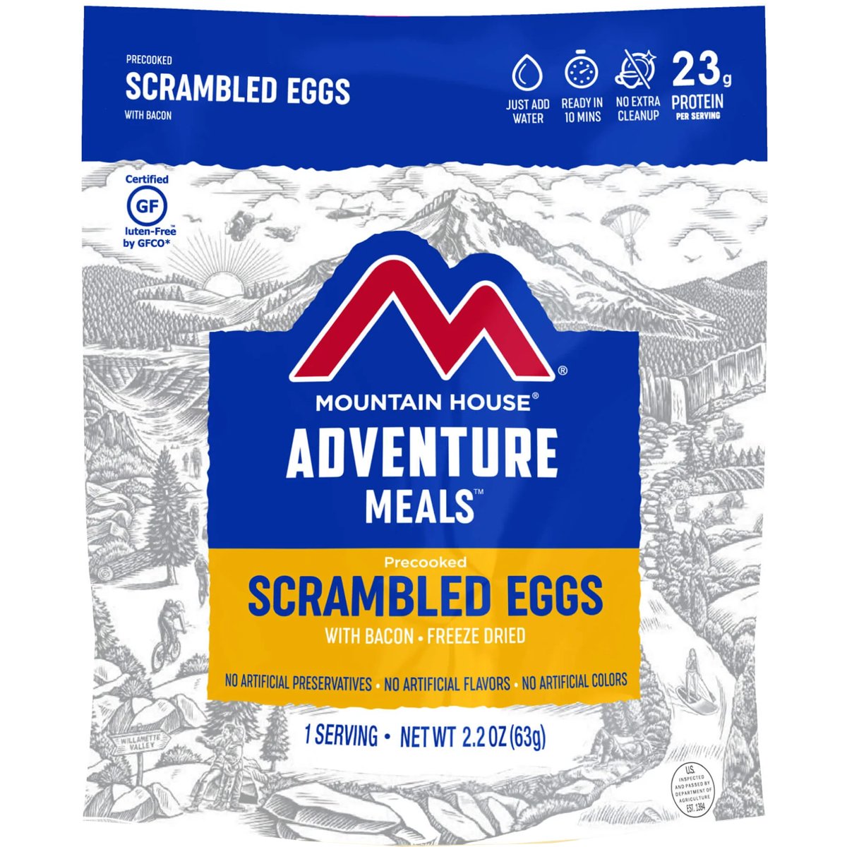 Scrambled Eggs with Bacon (1 Serving) alternate view