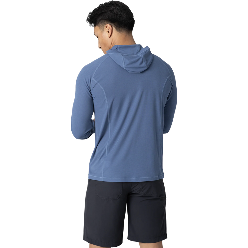 Men's Echo Hoodie, Outdoor Research Echo Hoodie in Skyline back