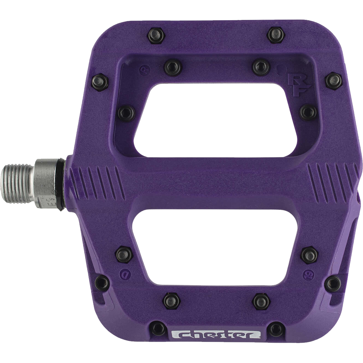 Chester 9/16 Purple Platform Pedal alternate view
