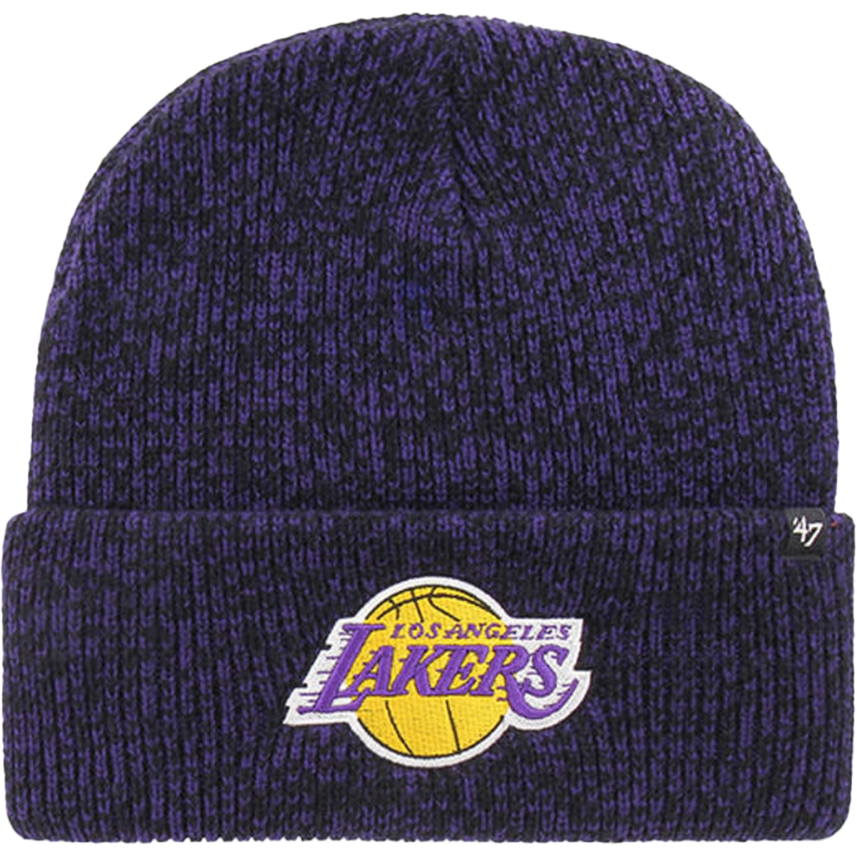 47 Brand Lakers Brain Freeze Cuff Knit in Purple