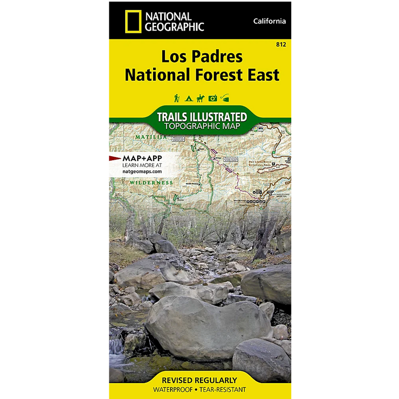 Los Padres Nat Forest East Map, Featured Image