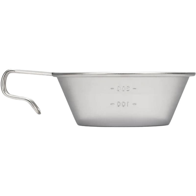 Stainless Sierra Cup, Snow Peak Stainless Sierra Cup side