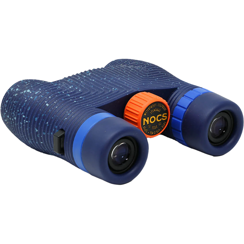 Standard Issue 10x25 Binoculars, NOCS Binoculars Standard Issue 10 X 25 Binoculars in Dusk Glow Blue LTD back left