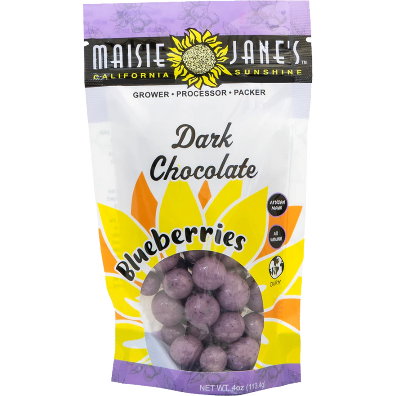Dark Chocolate Blueberries 4 oz, Featured Image