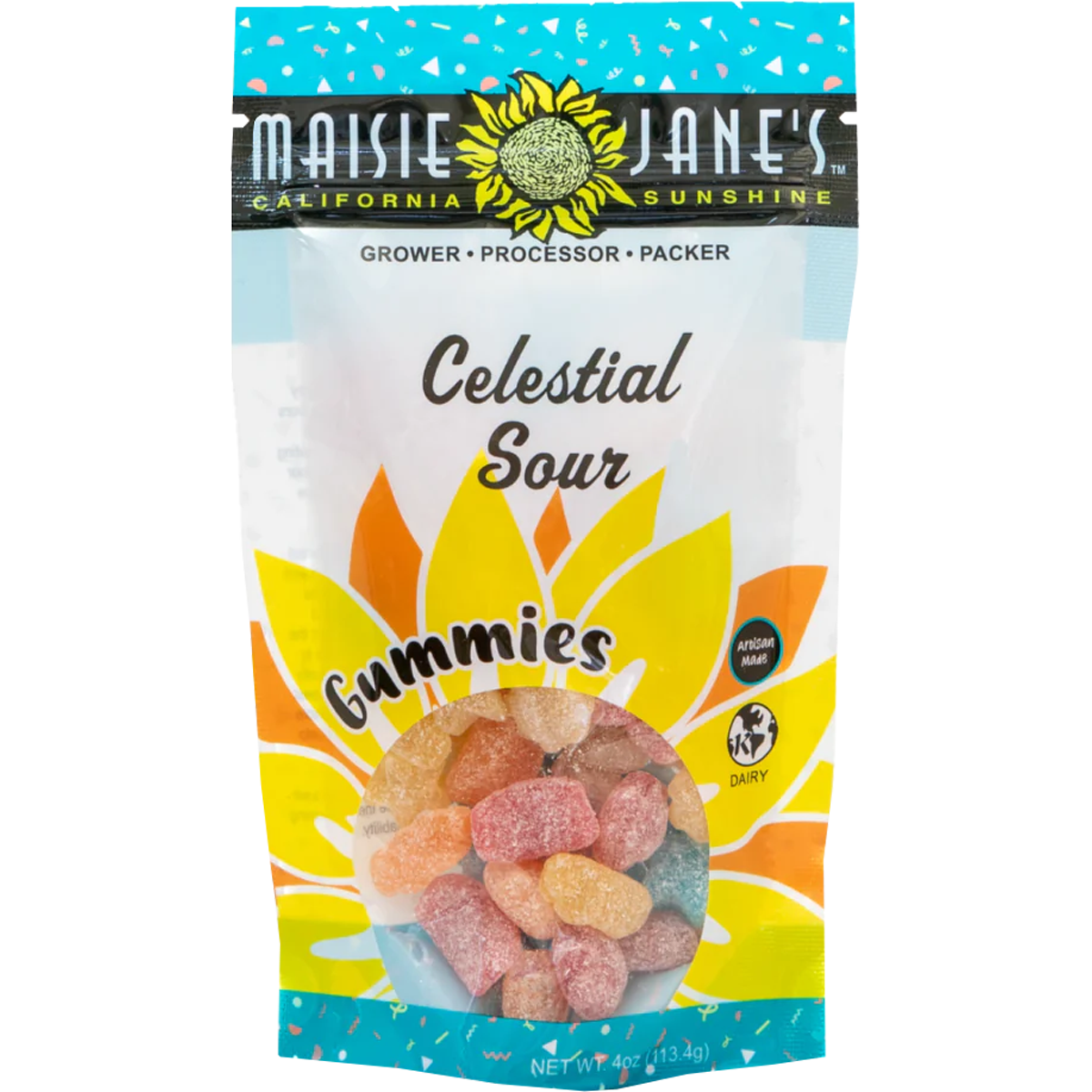 Celestial Sour Gummies 4 oz alternate view