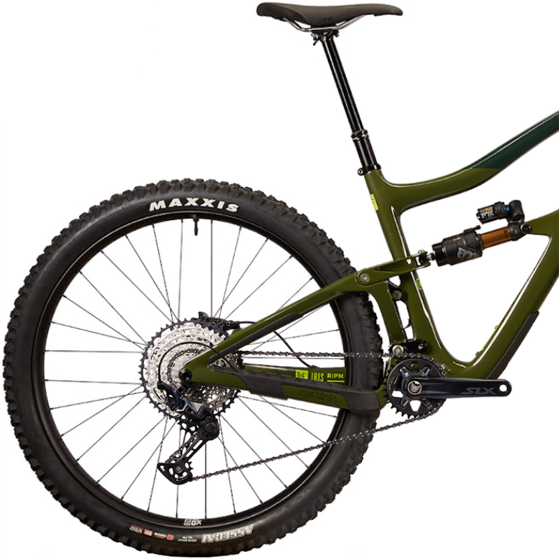 Ripmo V2S SLX Float X2 Send, Ibis Ripmo V2S SLX Float X2 Send in Bruce Banner back tire