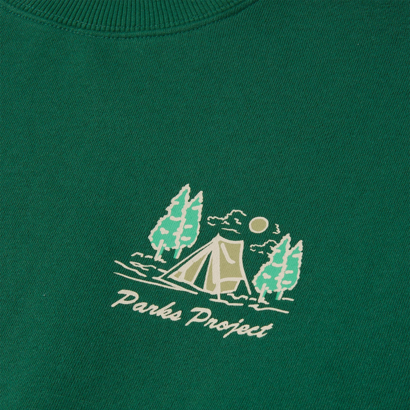 Women's National Parks Sunrise Cropped Crew, Parks Project Women's National Parks Sunrise Cropped Crew chest logo
