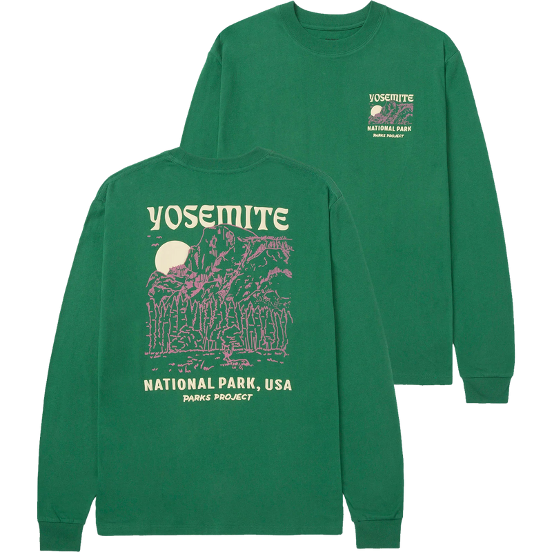 Yosemite Puff Print Long Sleeve Tee, Featured Image