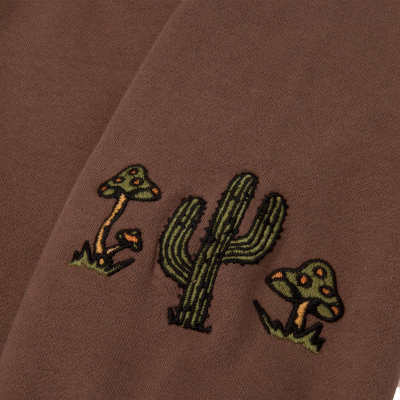 90s Doodle Parks Hoodie, Parks Project 90s Doodle Parks Hoodie cactus embrodiery