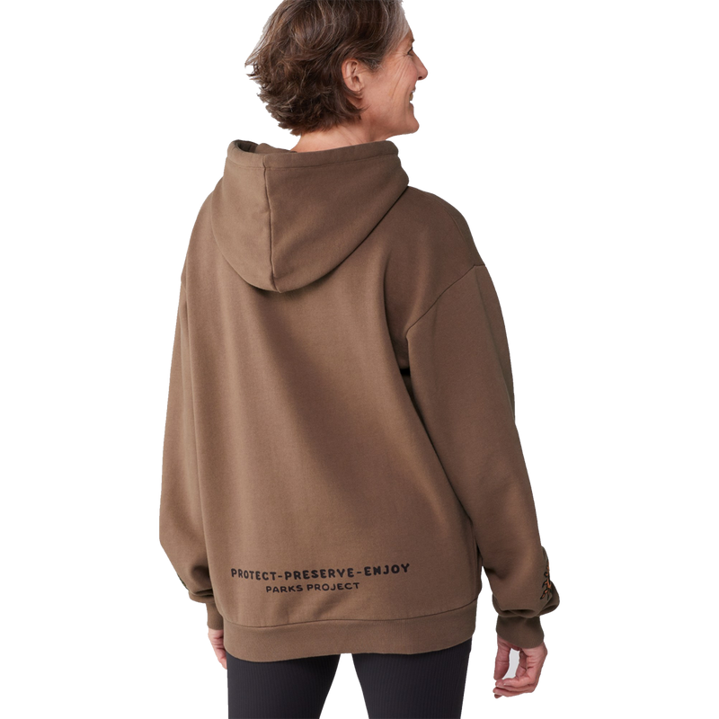 90s Doodle Parks Hoodie, Parks Project 90s Doodle Parks Hoodie back on model