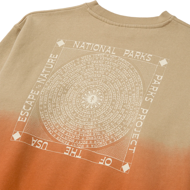 Escape to Nature Ombre Crew, Parks Project Escape to Nature Ombre Crew back logo