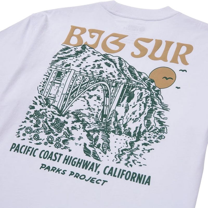 Big Sur Puff Print Pocket Tee, Parks Project Big Sur Puff Print Pocket Tee back graphic