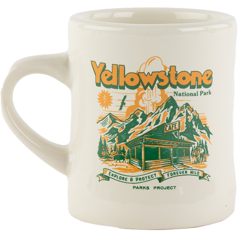 Yellowstone Road Trip Diner Mug, Featured Image