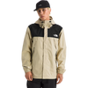 The North Face Men's Antora Rain Jacket in GIY Desert Stone/TNF Black