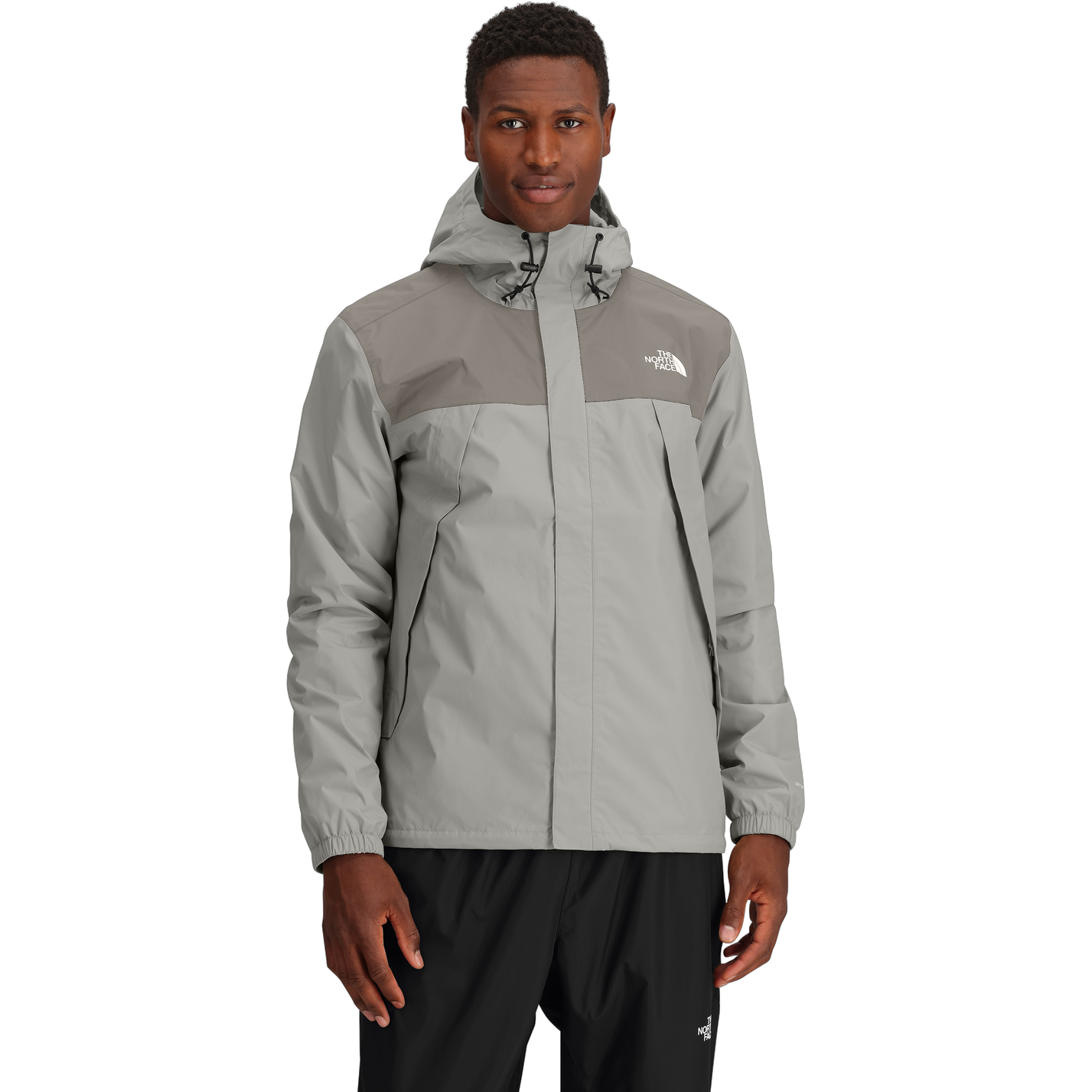 The North Face Men's Antora Rain Jacket in P48 Cumulus Cloud/Stone Slab