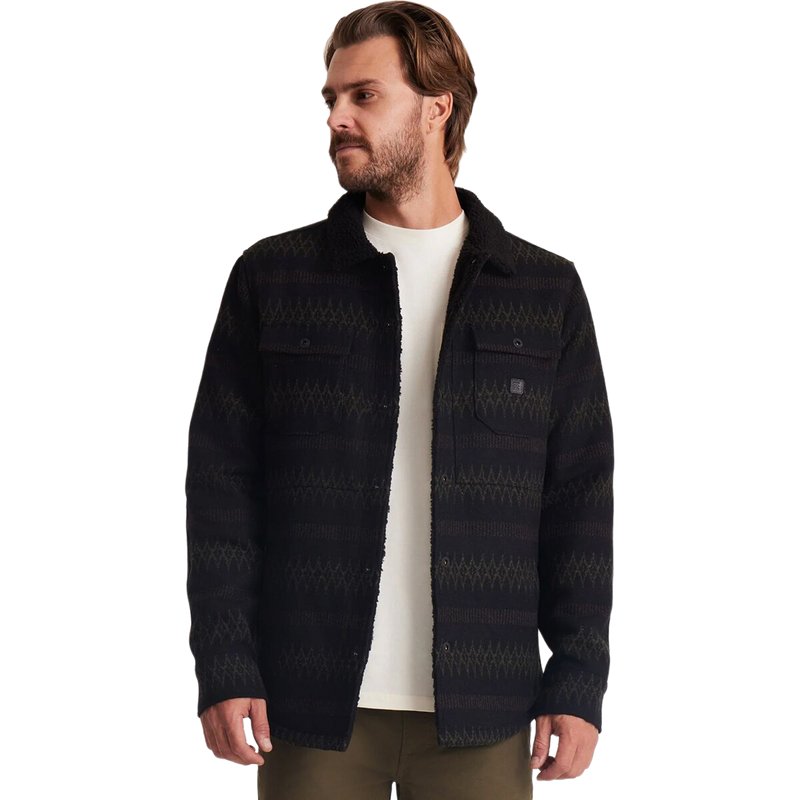 Men's Hebrides Jacket, Roark Men's Hebrides Jacket in KFF-Kaffa front unbuttoned