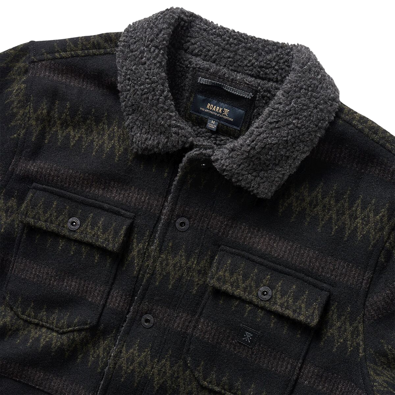 Men's Hebrides Jacket, Roark Men's Hebrides Jacket in KFF-Kaffa collar