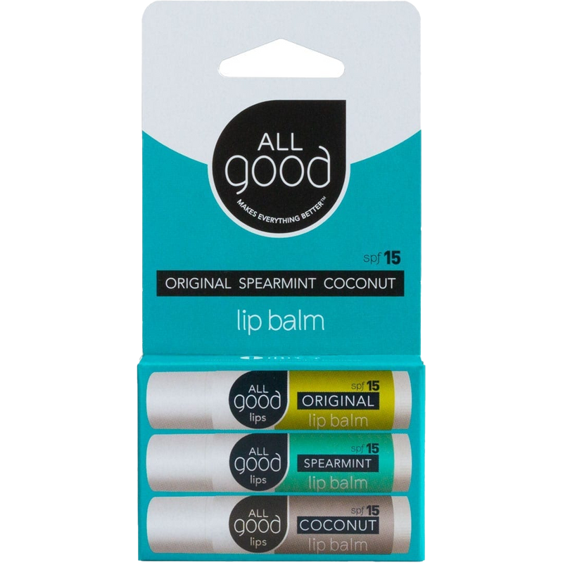 Assorted SPF 15 Lip Balms (3-Pack), Featured Image