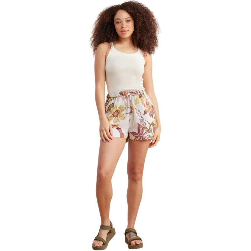 Women's Idle Shorts, Roark Women's Idle Shorts in MUL-Multi front full length
