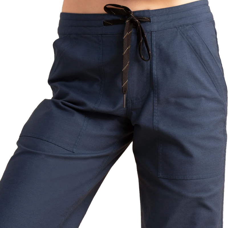 Women's Layover Pant, Roark Women's Layover Pant waist detail