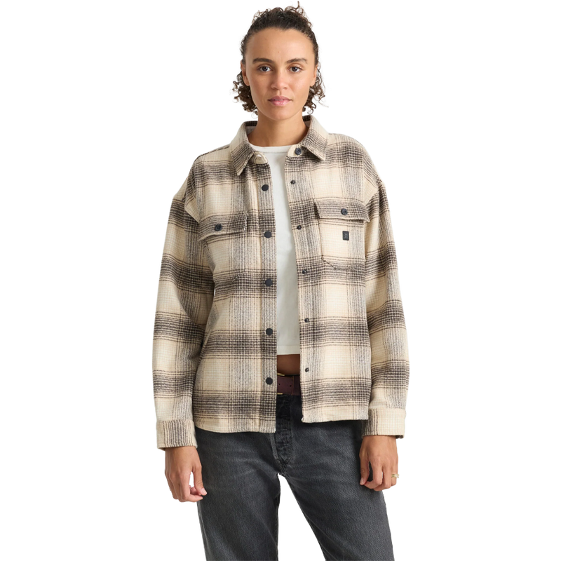 Women's Amberley Flannel Shirt Jacket, Featured Image