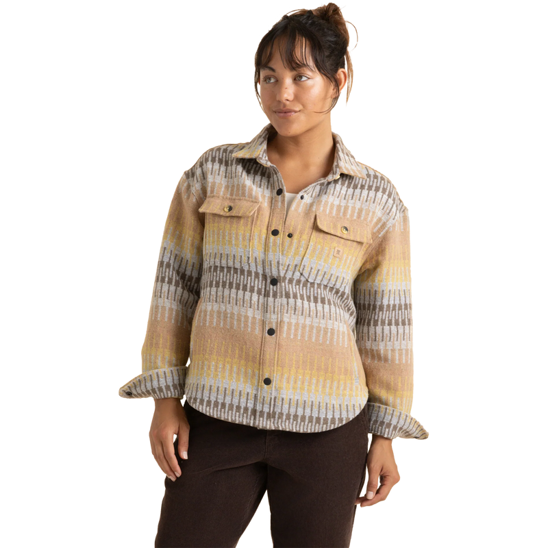 Women's Amberley Flannel Shirt Jacket, Featured Image