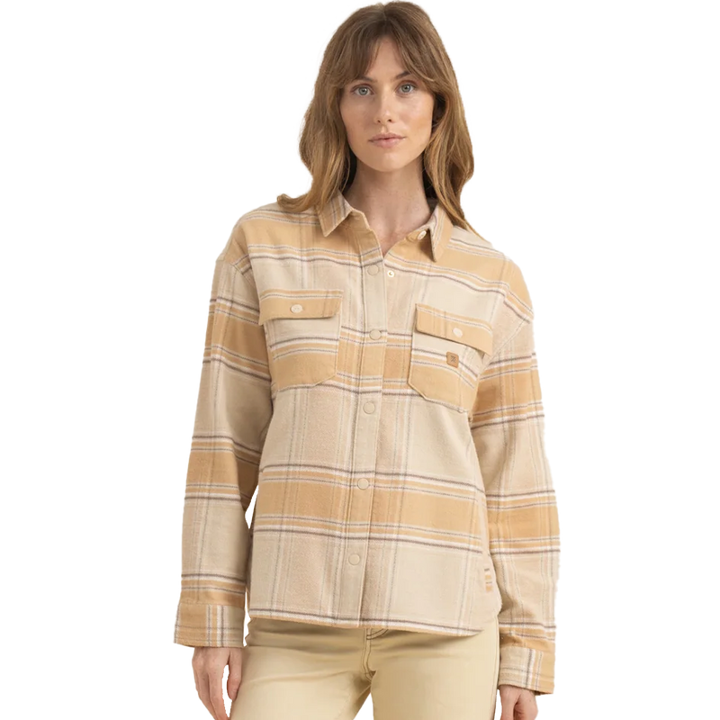 Women's Amberley Flannel Shirt Jacket, Featured Image
