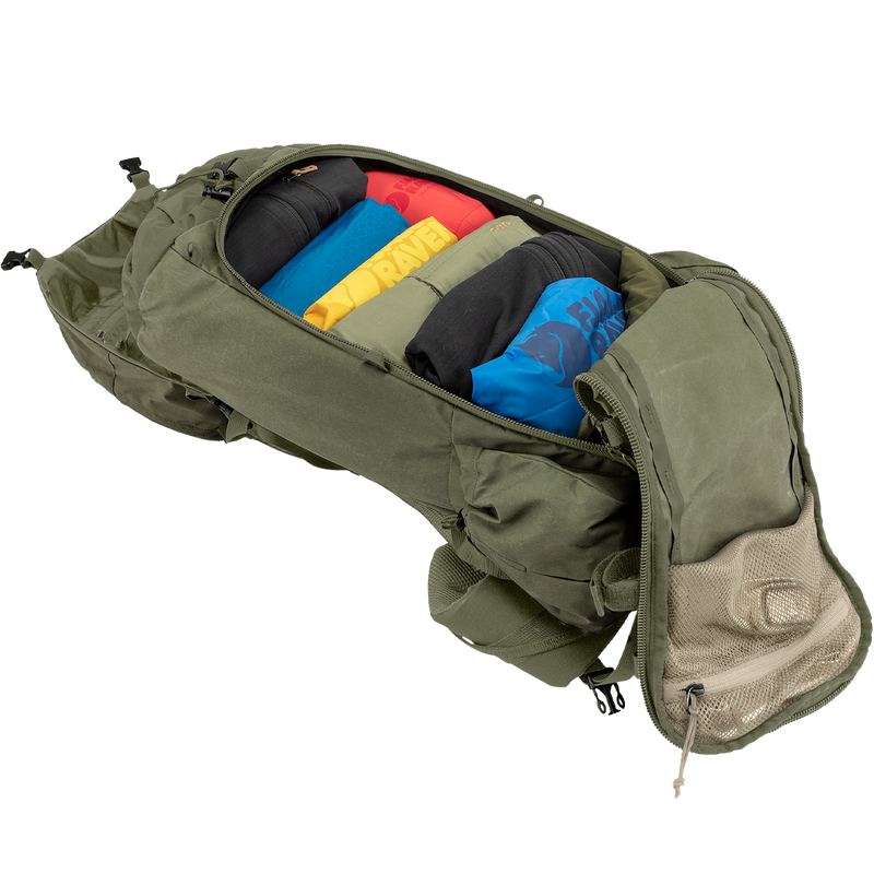 Kajka 35, Fjällräven Kajka 35 full front zip