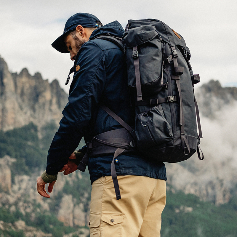 Kajka 35, Fjällräven Kajka 35 on trail