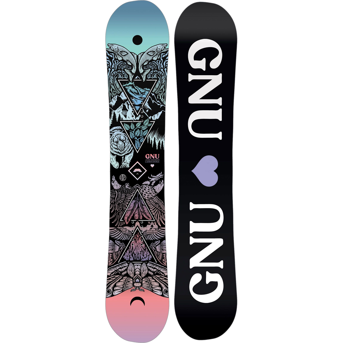 スノーボード Deluxe Choice 25cm 2025-2026-GNU-Ladies-Choice-