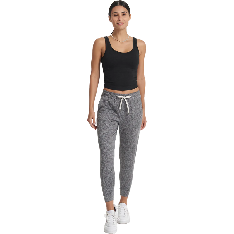 Women's Halo Essential Tank, Vuori Women's Halo Essential Tank in Black Heather