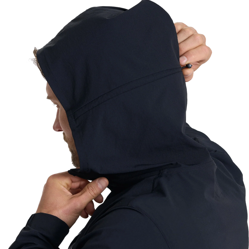 Men's Excursion Ripstop Jacket, Vuori Men's Excursion Ripstop Jacket hood