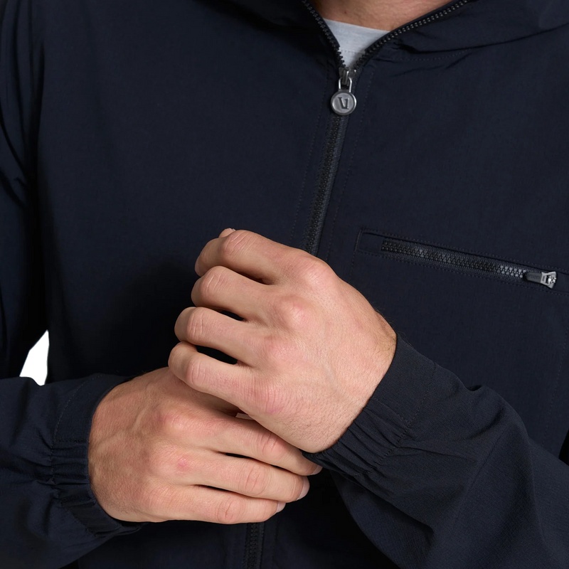 Men's Excursion Ripstop Jacket, Vuori Men's Excursion Ripstop Jacket cuff