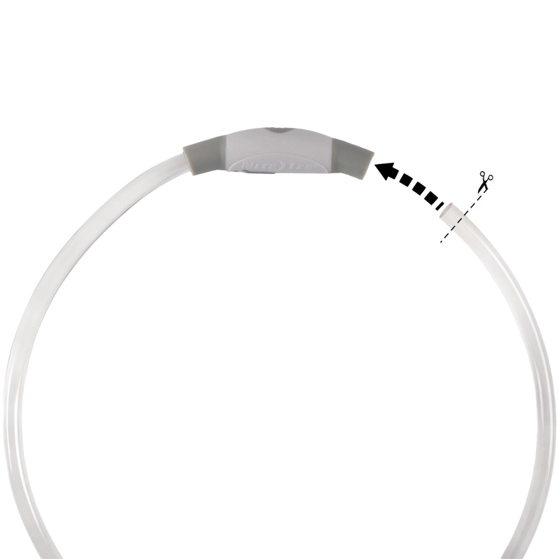 NiteHowl Mini Rechargeable LED Safety Necklace, Nite Ize NiteHowl Mini Rechargeable LED Safety Necklace cut to fit