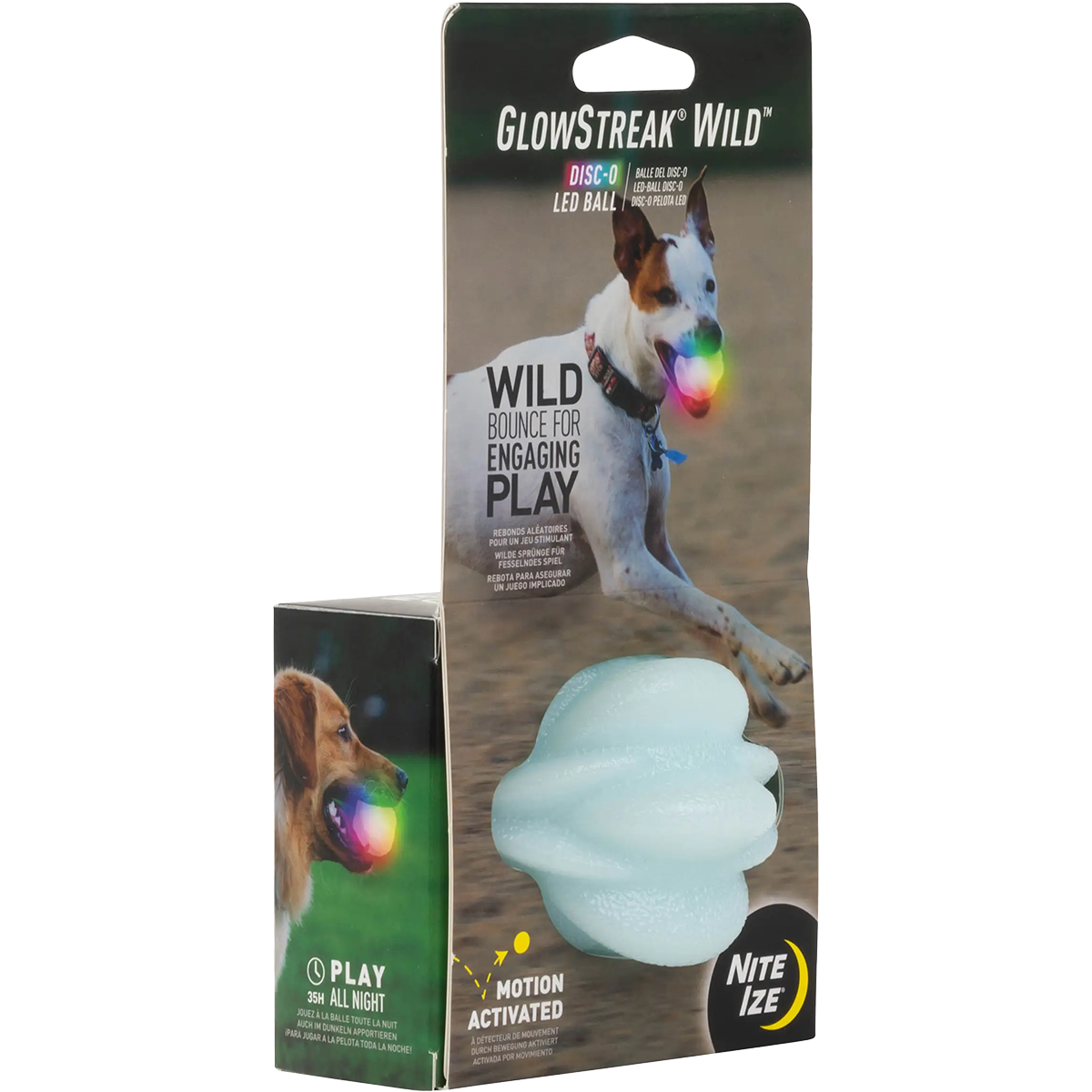 GlowStreak Wild LED Ball alternate view