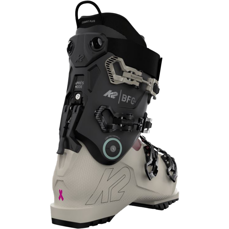 W BFC 95, K2 Women's BFC 95 3/4 view heel