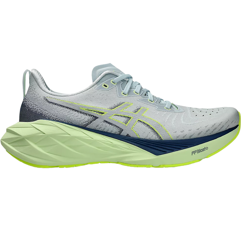 Asics Men's NovaBlast 4 in Cool Grey/Blue Expanse