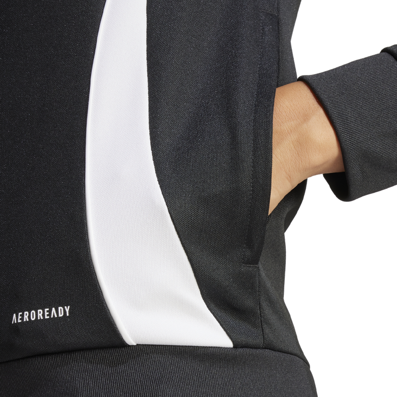 Women's Tiro 24 Track Jacket, adidas Women's Tiro 24 Track Jacket front pocket